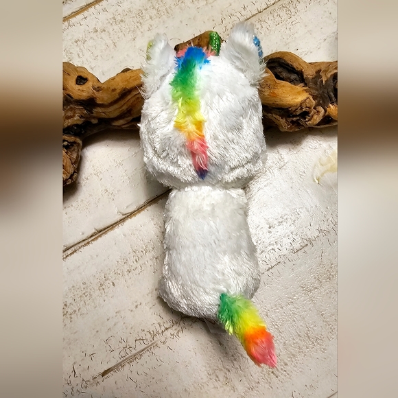 Beanie Boos 🔥 Pixy White Unicorn Soft Plush Stuffed Animal Size Small 6" - Picture 6 of 6